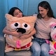 preview thumbnail 4 of 3, Shamzees: Dog - Brown - Plush Pillow Cover, Soft Huggable Animal Character