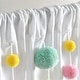 preview thumbnail 27 of 77, Lush Decor Boho Pom Pom Tassel Linen Window Curtain Panel (Single)