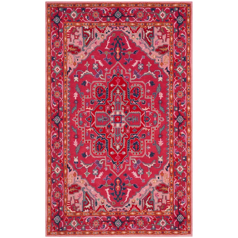 SAFAVIEH Handmade Bellagio Antine Modern Oriental Wool Rug