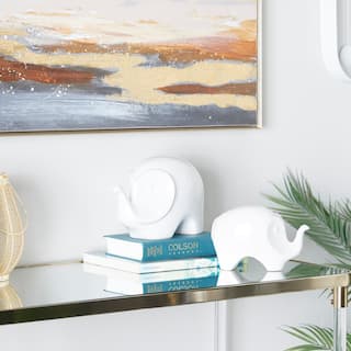 Stoneware Contemporary Sculpture - 7", 6"H