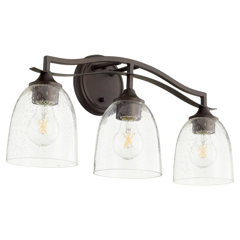 Quorum International Jardin 3 Light 22" Wide Vanity Light - Oiled Bronze