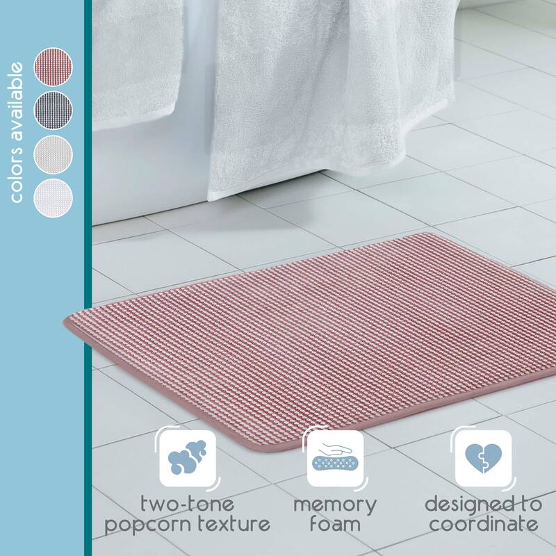 Vellux Bliss Memory Foam Bath Rug