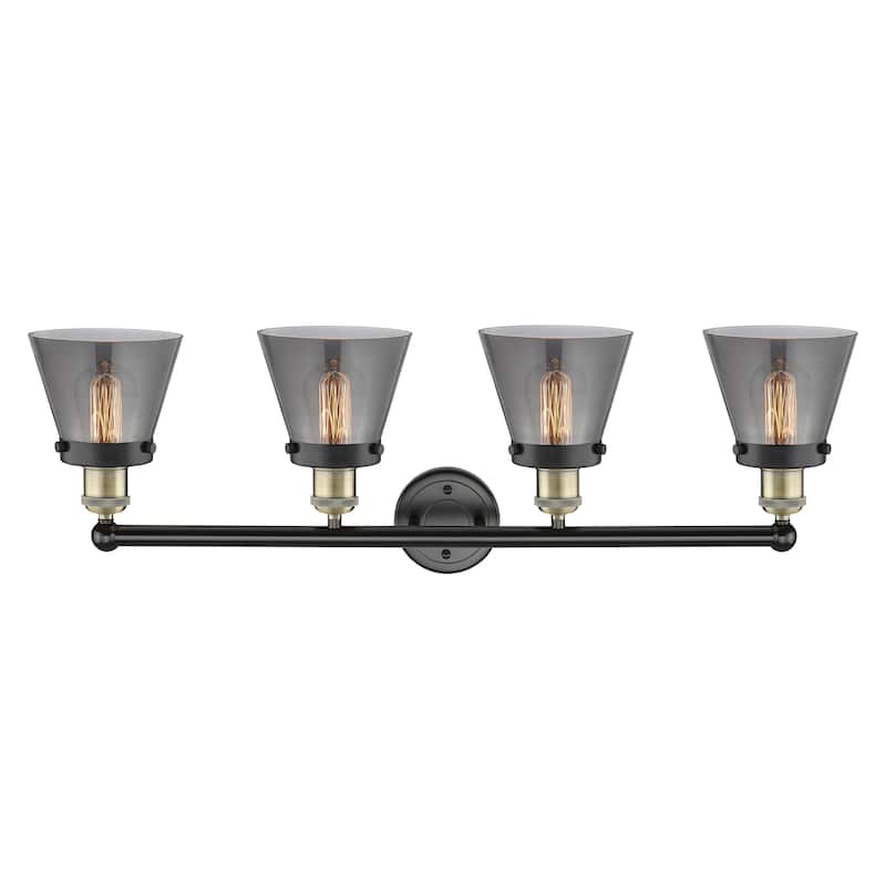 Innovations Lighting Cone - 4 Light 34" Bath Vanity Light