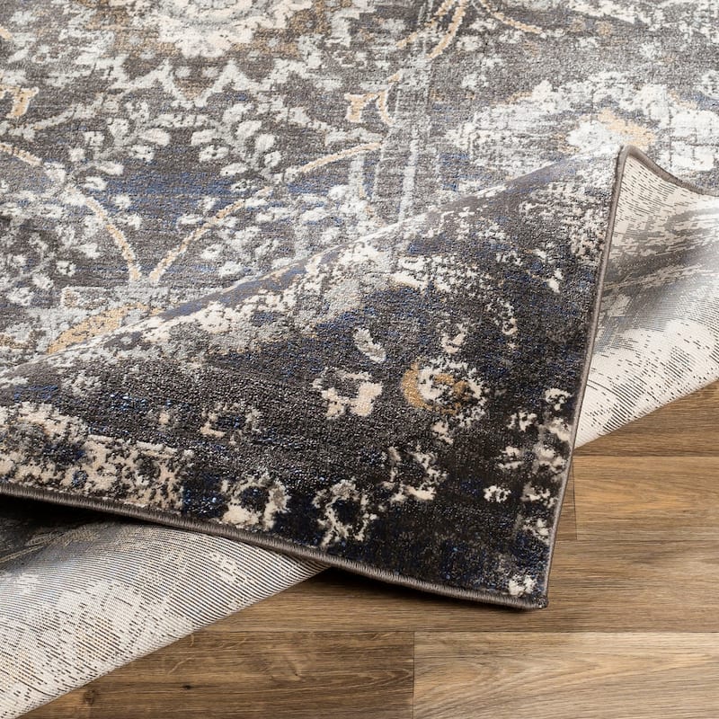 Livabliss Fitz Vintage Floral Area Rug
