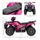 preview thumbnail 11 of 10, Electric 12V Battery Powered Kids Quad ATV Ride On Car with 2.5 mph Speed, AUX Port, USB Charging, and LED Headlights