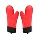 preview thumbnail 2 of 6, STYLISH Heat Resistant Silicone Mitts