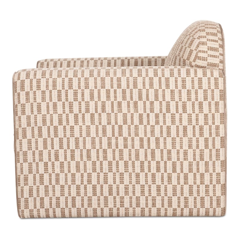 NADAAL STUDIOS Auden, Accent Chair With Rolled Arms - 34"W x32.7"D x28.9"H