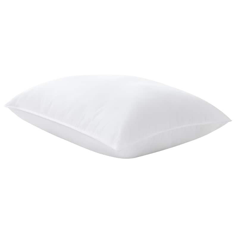 PrimaLoft ThermoPlume Down Alternative Medium Pillow for Back Sleepers by Dream Naturally - White - King
