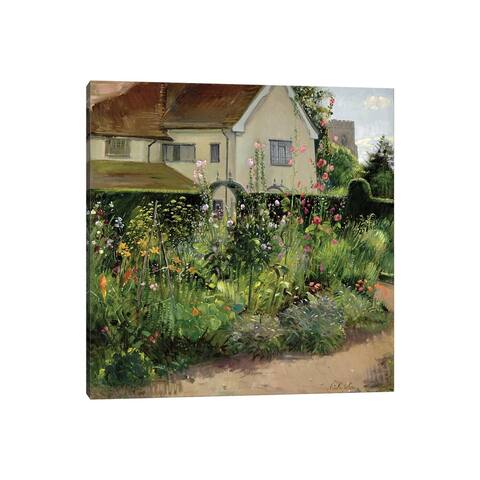 iCanvas "Corner Of The Herb Garden" by Timothy Easton Canvas Print
