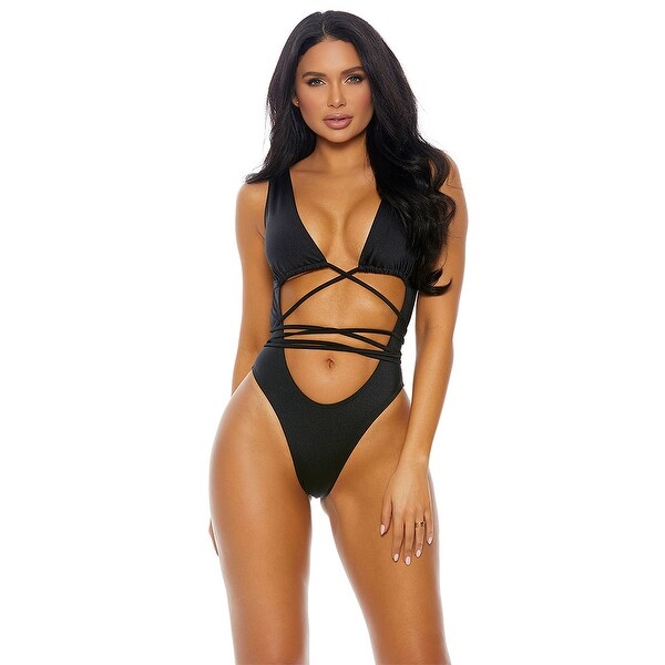 peek a boo one piece swimsuit