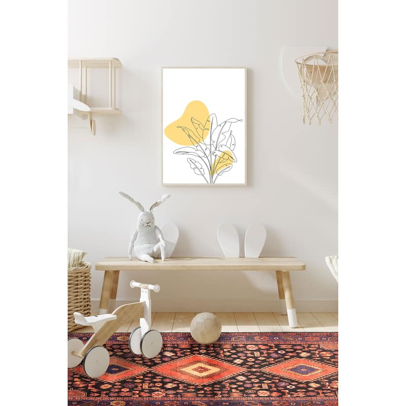 ECARPETGALLERY Hand-knotted Konya Anatolian Black Wool Rug - 4'8 x 6'11