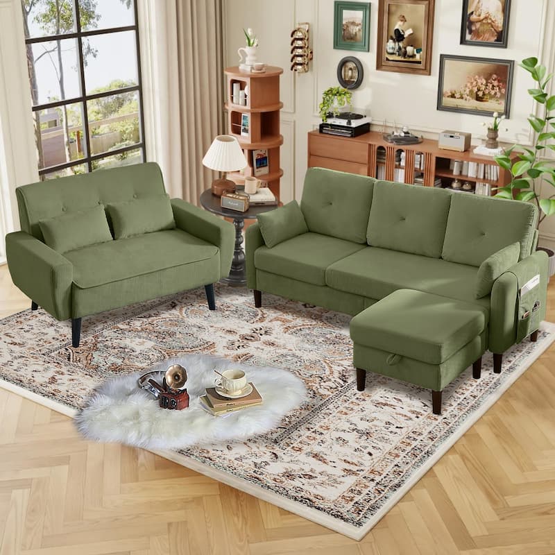 3 Pieces Living Room Sets