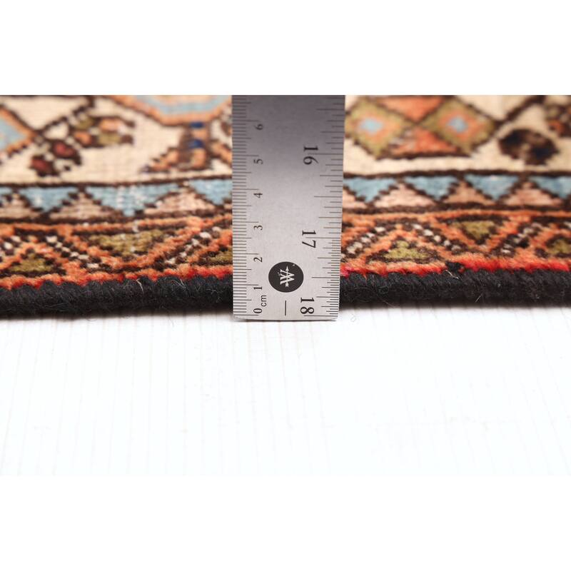 ECARPETGALLERY Hand-knotted Anatolian Vintage Dark Navy Wool Rug - 4'8 x 9'9