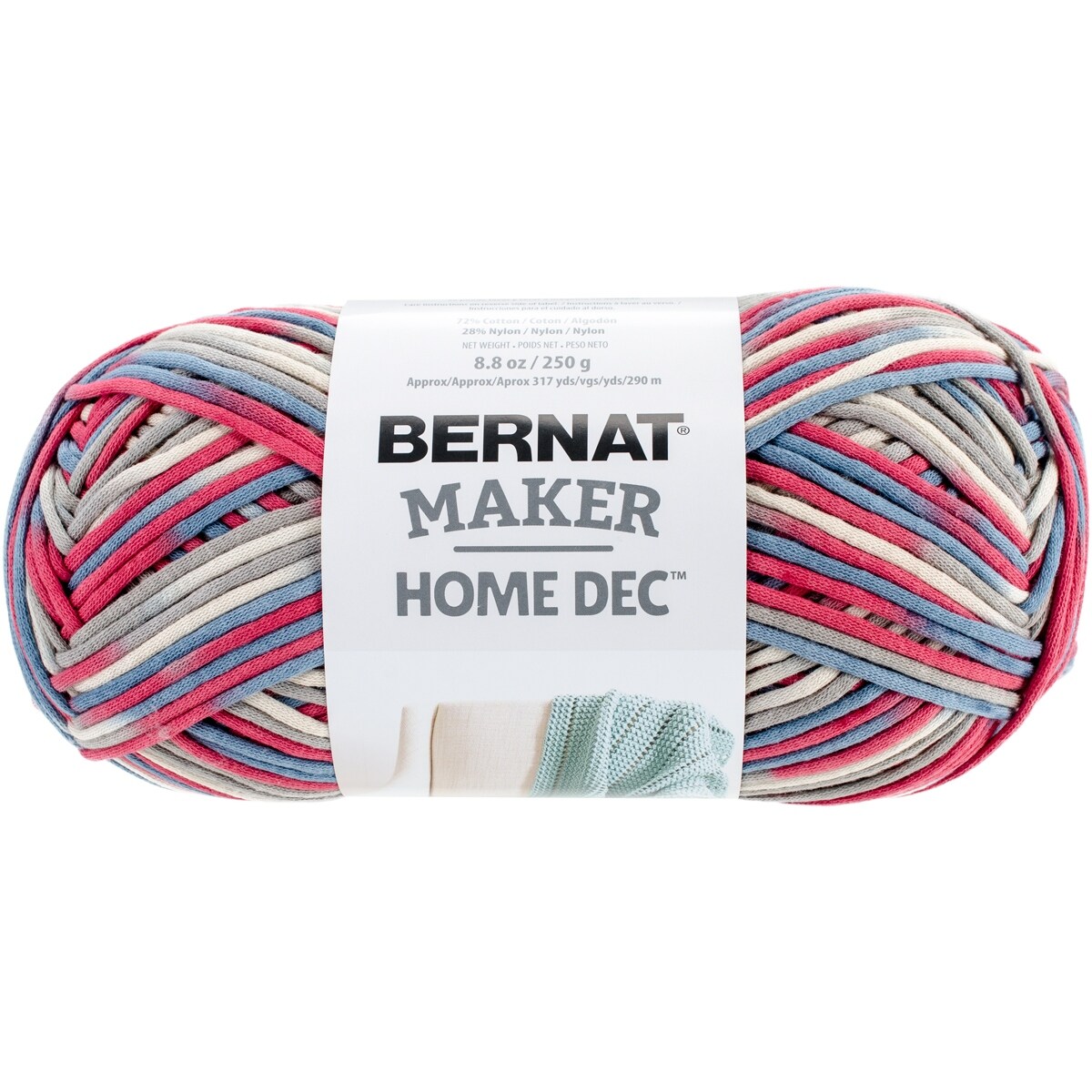 Shop Bernat Maker Home Dec Yarn Nautical Variegate Overstock