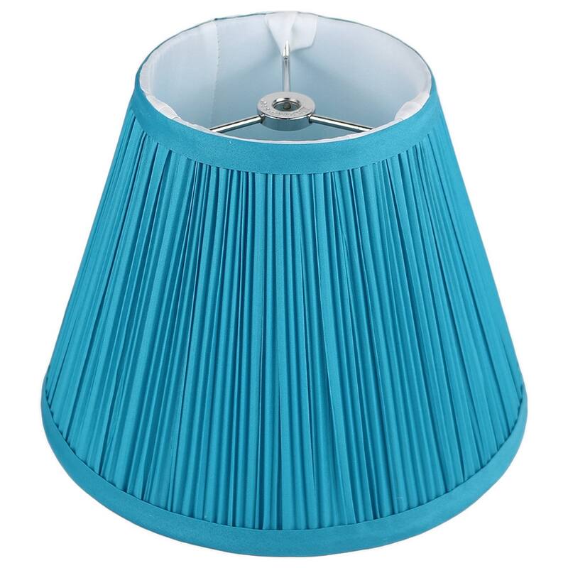 Softback Mushroom Pleated Lamp Shade, 5 inch Top, 9 inch Bottom, 7 inch Slant