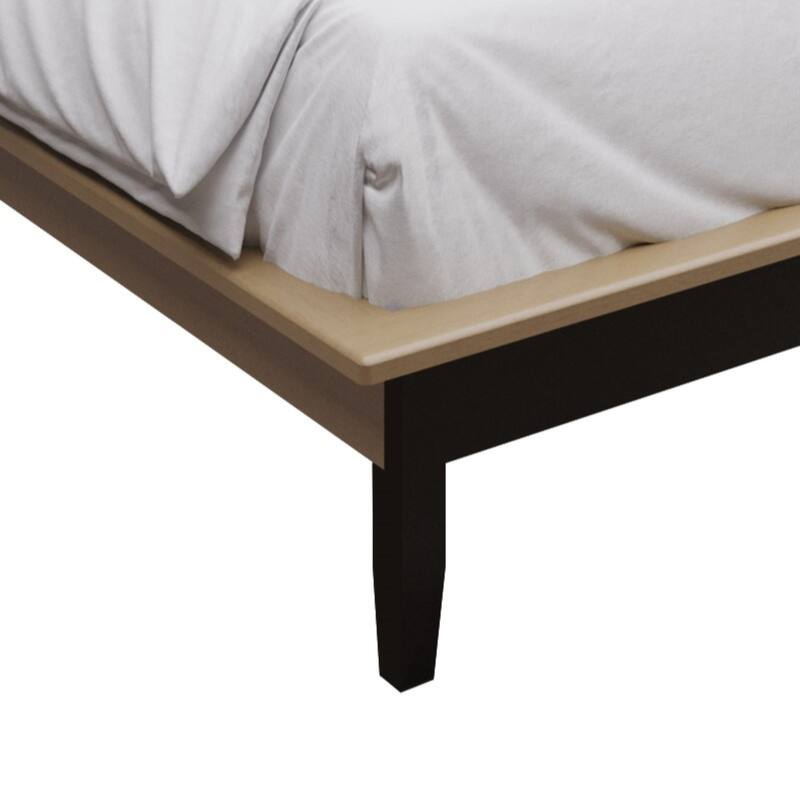 CraftPorch Mid-Century 4-pieces Wooden Bedroom Set