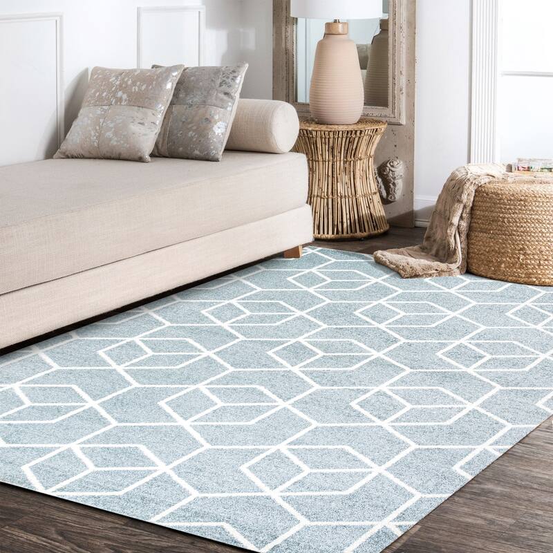 JONATHAN Y Cole Blocks Modern Geometric Area Rug
