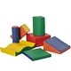 preview thumbnail 2 of 9, Soft Foam Blocks Play Set for Toddlers, 7-Piece Geometry Shapes, Ideal for Daycare and Home