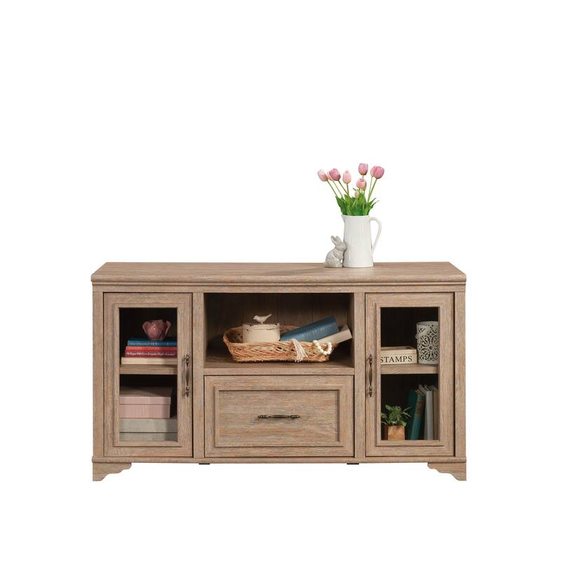 Credenza, Lateral File, File Cabinet , Office Storage Cabinet Brown finish