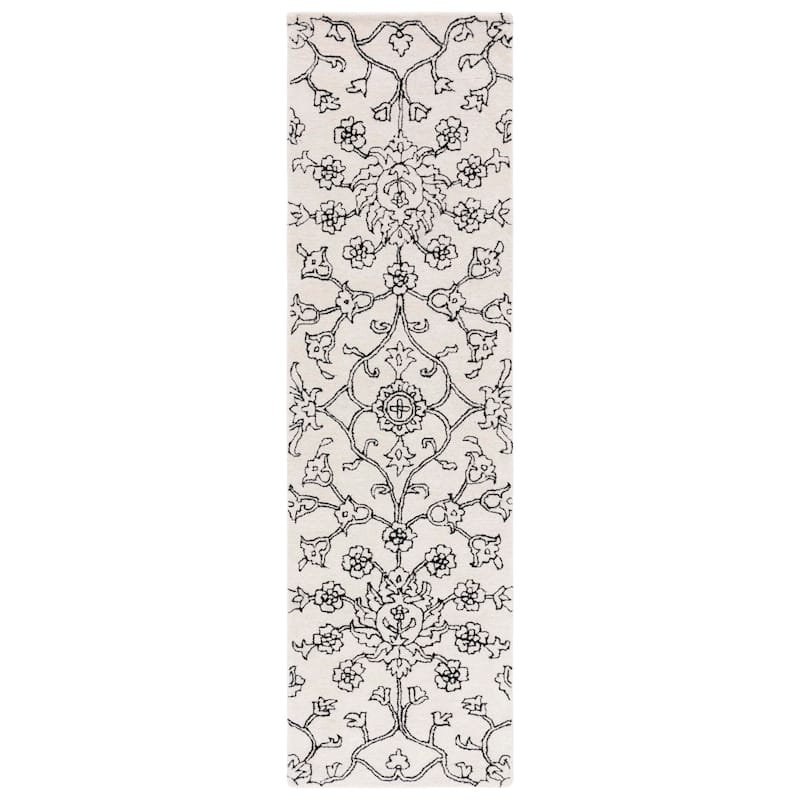 SAFAVIEH Handmade Jardin Nuccia Floral Wool Rug