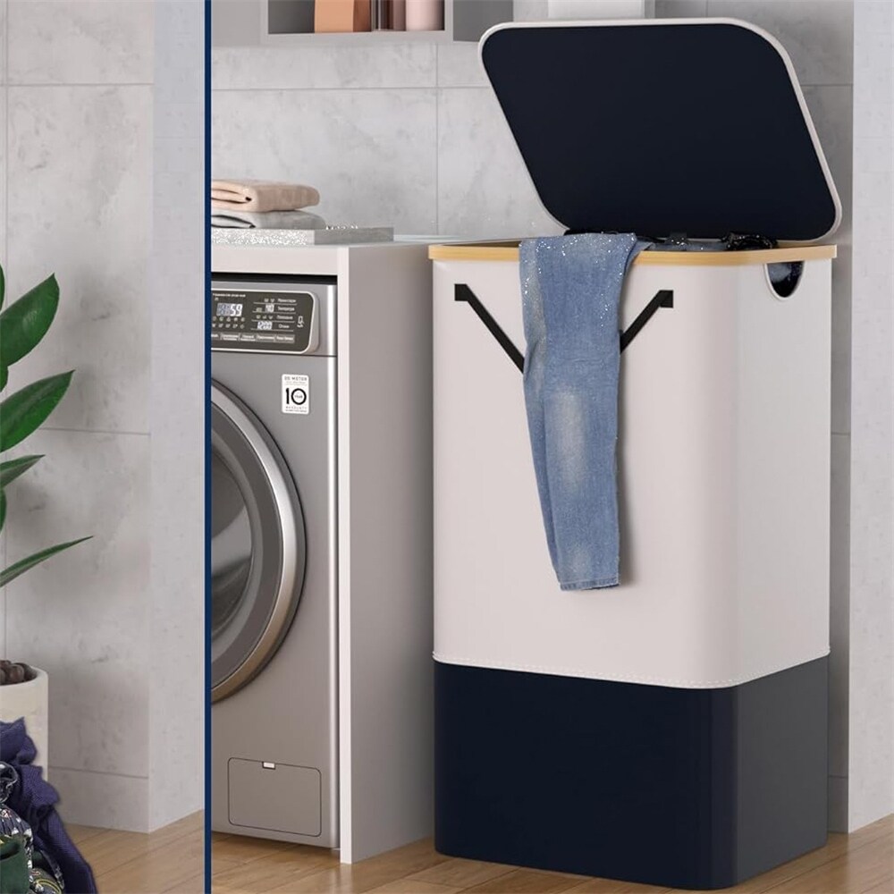 Black Wood Laundry Hampers Bed Bath & Beyond