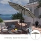 preview thumbnail 59 of 58, 10ft Patio Market Umbrella with Double Airvent