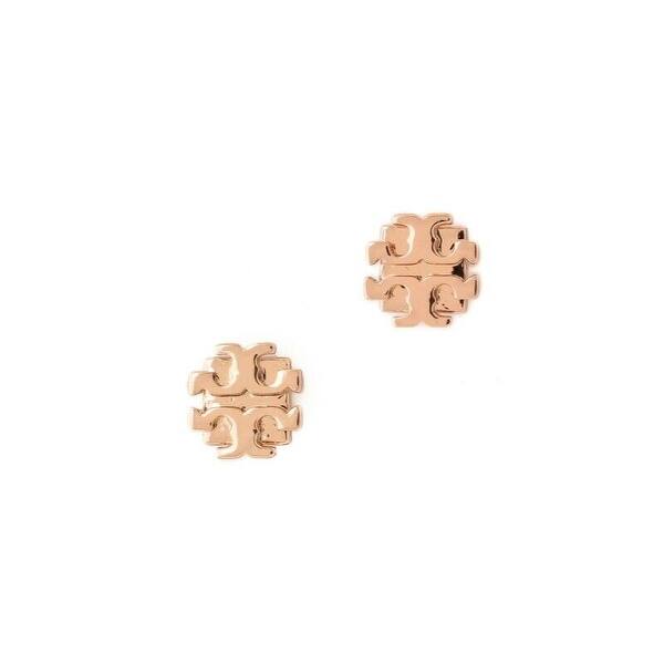 Shop Tory Burch Small T Logo Stud Earrings Overstock 31041232
