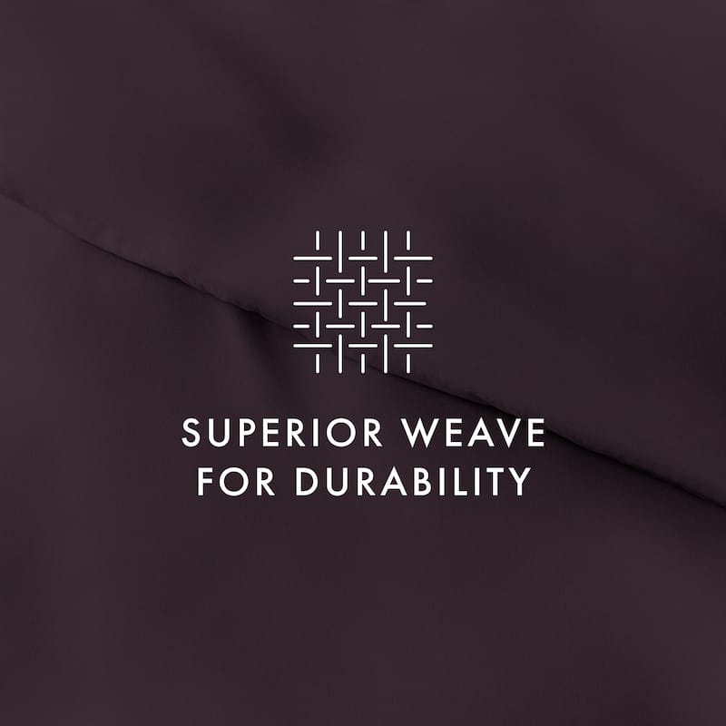 Soft Essentials Oversized 3-piece Microfiber Duvet Cover Set