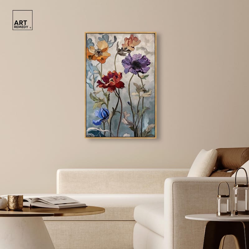 Hued Blossom I Canvas by Art Remedy