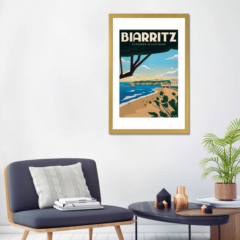 iCanvas "Biarritz" by IdeaStorm Studios