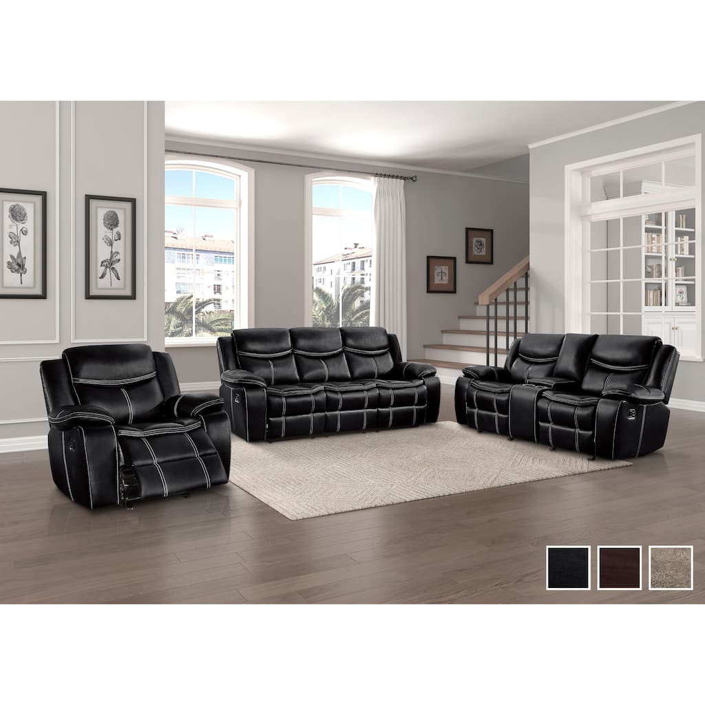 Ember 3-Piece Living Room Reclining Set