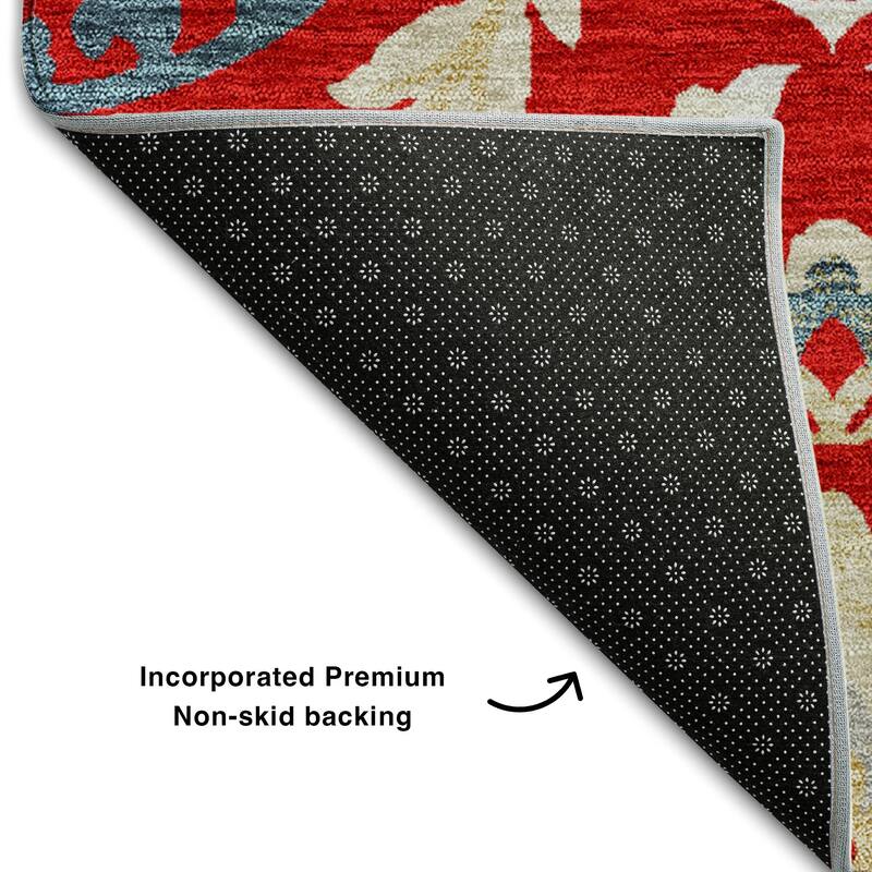 Premium Washable Super Soft Boho Global Mayfield Rug