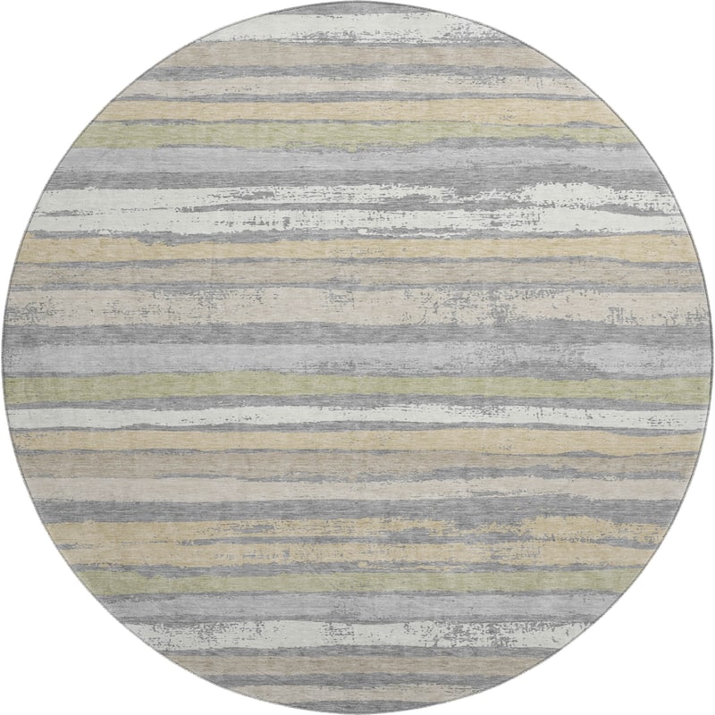 Premium Washable Super Soft Stripe Mayfield Rug
