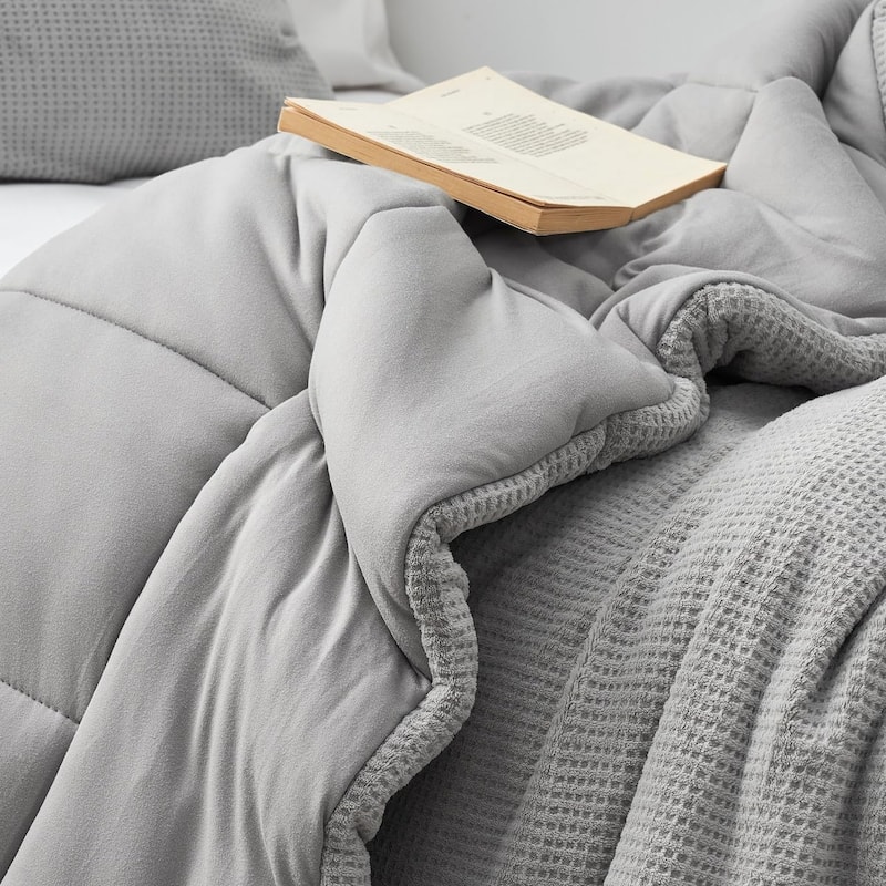 Coma-holic® - Coma Inducer® (with Butter) Oversized Comforter - Driftwood Gray