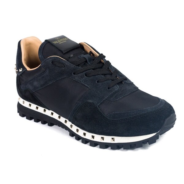 valentino rockstud sneakers black