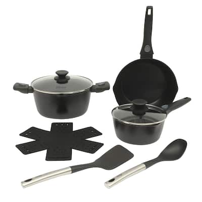 Oster SmartHandle Advance 13-Piece or 18-Piece Nonstick Cookware Set With Utensils & Pan Protectors