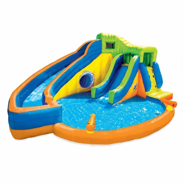 Banzai Pipeline Twist Kids Inflatable Backyard Waterpark Activity
