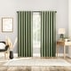 preview thumbnail 17 of 56, Sun Zero Aria 2-pack Magnetic Closure Theater Grade Total Blackout Back Tab 2-Piece Curtain Panel Pair