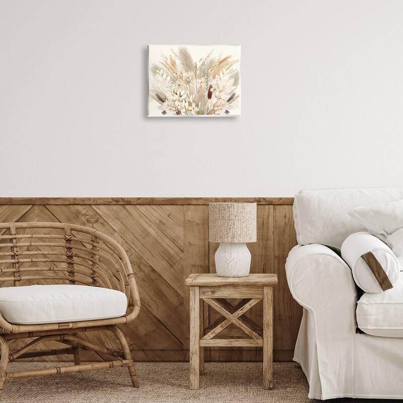 Stupell Natural Wheat & Country Herbs Wall Plaque Art Design By Val Rhodes