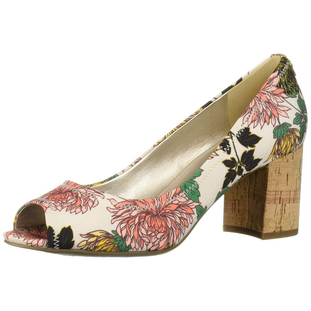 anne klein floral shoes