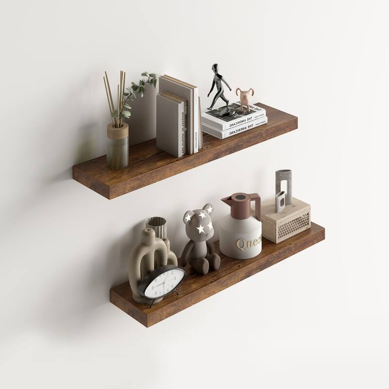 Homy Casa Wall-Mounted Floating Shelf, Set for Living, Modern Sturdy