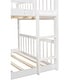 preview thumbnail 27 of 41, Full Over Full Over Full Triple Bunk Bed with Ladder,Slide, for Bedroom