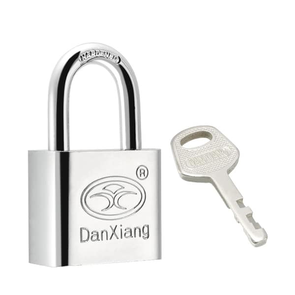 30mm Body Wide Stainless Steel Padlock Chrome Plated Shackle, Keyed ...