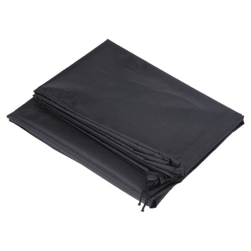 Shatex 30 in. Black Durable Weather-Resistant Square Fire Pit Cover