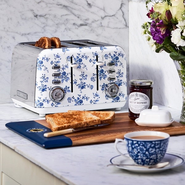 VQ Laura Ashley 4-Slice Toaster - On Sale - Bed Bath