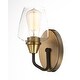 preview thumbnail 4 of 3, Goblet 1-Light Wall Sconce