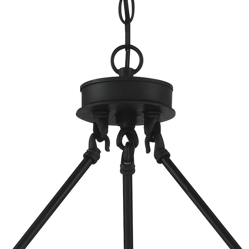 Acroma 15-light Modern Farmhouse Round Wagon Wheel Chandelier