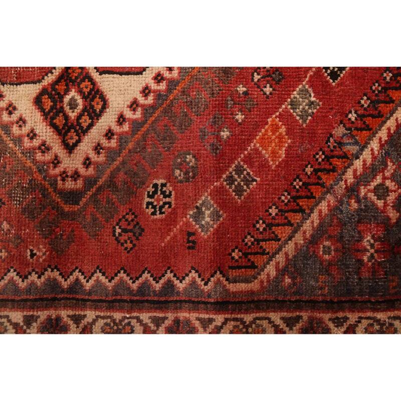 ECARPETGALLERY Hand-knotted Konya Anatolian Red Wool Rug - 5'0 x 9'7
