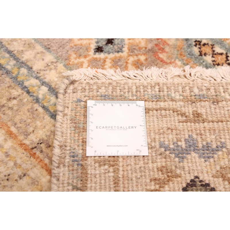 ECARPETGALLERY Hand-knotted Jules Serapi Taupe Wool Rug - 8'1 x 9'10