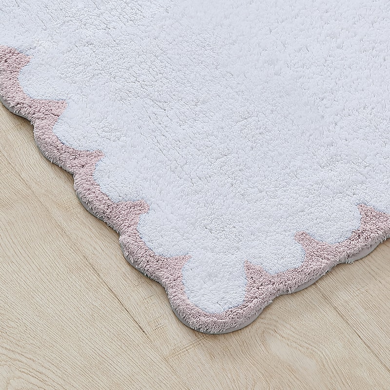 Peri Home Scallop Bath Rug